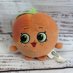 2013 Shopkins April Apricot 6" Plush Stuffed Fruit Animal Toys Moose Enterprise